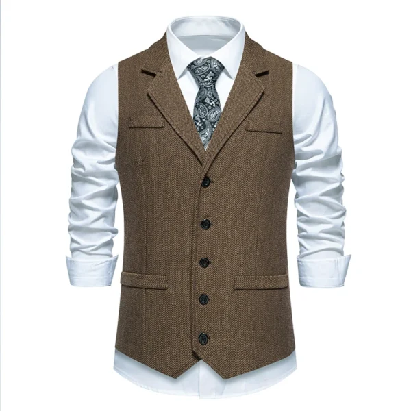 costume British en marron