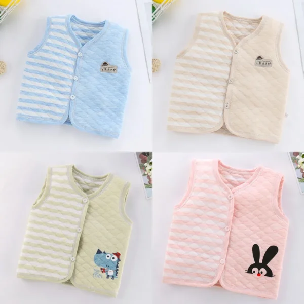 gilet sans manche enfant coton