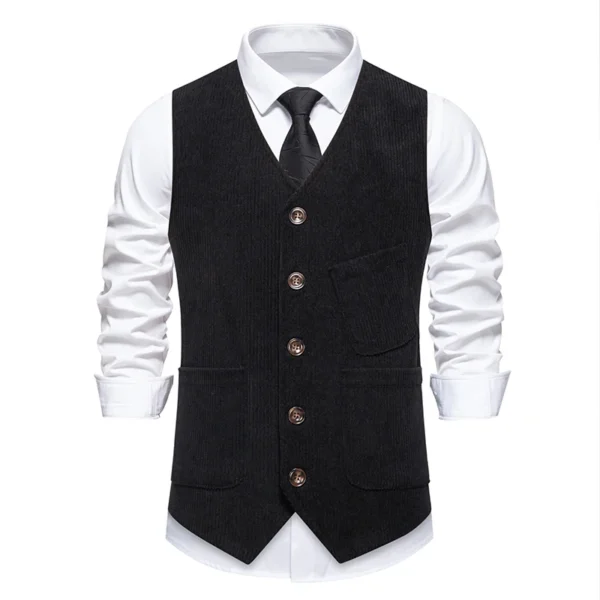 gilet sans manche homme noir