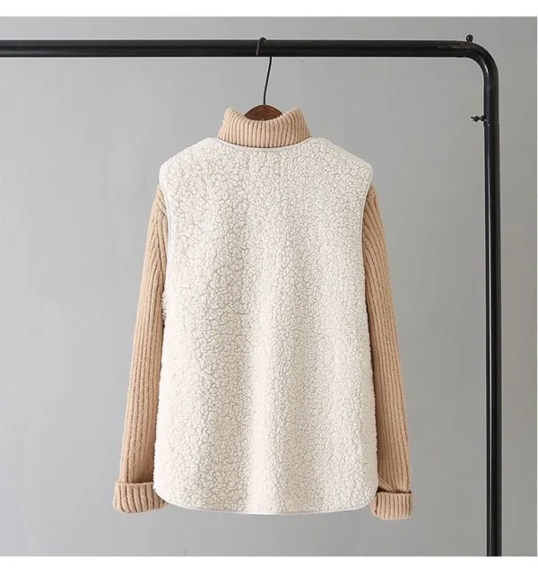 gilet sans manche femme blanc