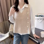 style décontracté gilet sans manche